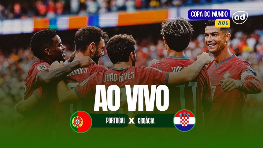 Arte onde assistir ao jogo Portugal x Croácia pela Copa do Mundo 2026