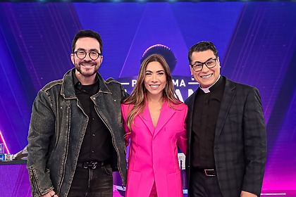 Programa Silvio Santos Com Patricia Abravanel Padre Fábio De Melo E Padre Chrystian Shankar
