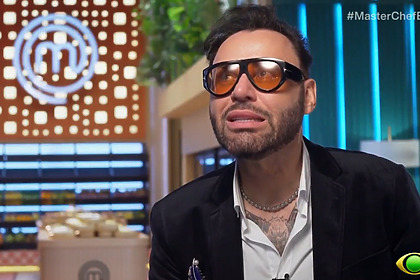 Reinaldo no depoimento após ser eliminado do MasterChef