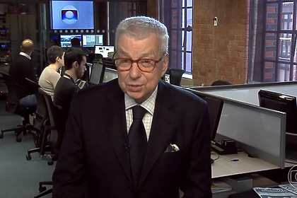Renato Machado participando do Bom Dia Brasil direto da redação da Globo em Londres