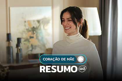 Karsu na arte do resumo semanal da novela turca Coração de Mãe na RECORD