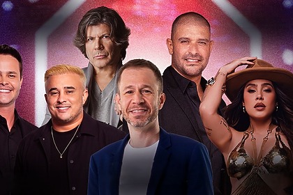 Time de técnicos e apresentador do The Voice Brasil 2026