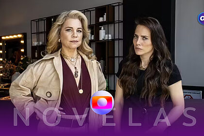 Protagonistas de uma das novelas da TV Globo, Quem Ama Cuida