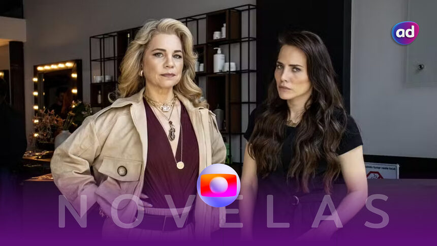 Protagonistas de uma das novelas da TV Globo, Quem Ama Cuida