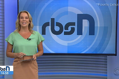 Daniela Ungaretti no RBS Notícias
