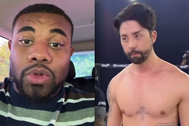 Davi e Rico em uma montagem