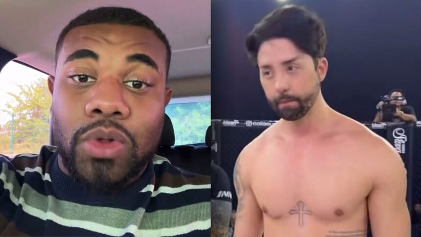 Davi e Rico em uma montagem