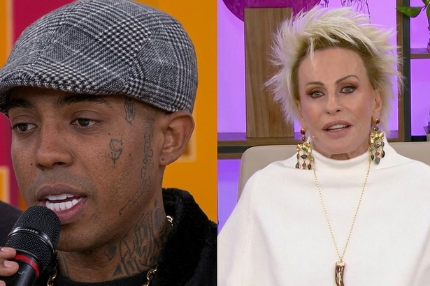 DR e Ana Maria Braga em uma montagem no Mais Você