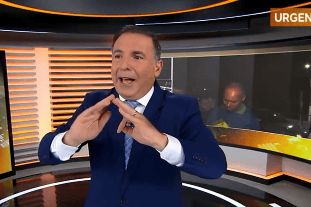Gottino emocionado no Cidade Alerta