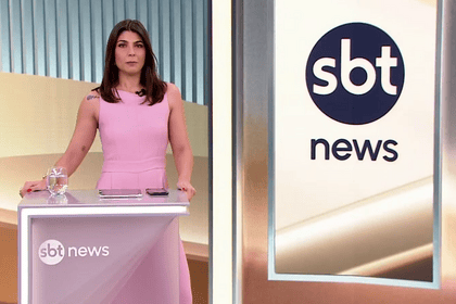 Laura Castilho No SBT News