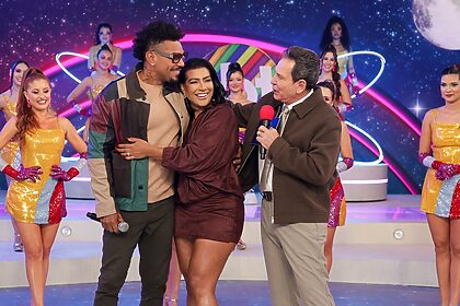 Naldo, Moranguinho e Luis Ricardo no Viva a Noite