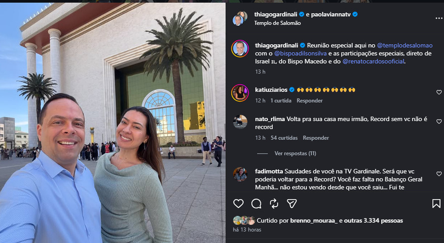 Thiago Gardinali No Templo De Salomao