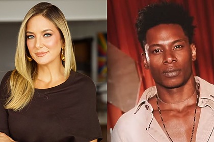 Ticiane Pinheiro e Breno Ferreira em uma montagem