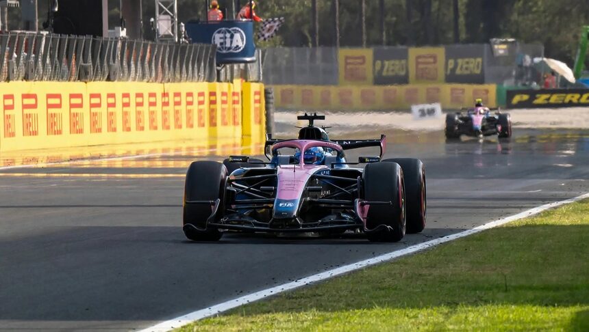 Alpine F1 Racing em transmissão do Sportv 3