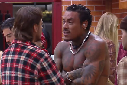 Daniel e Murilo em treta na A Fazenda 18