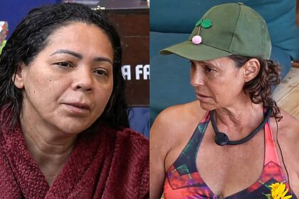 Darlin E Giovanna conversando em A Fazenda 18