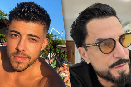 Filho de Latino Guilherme Namentti divide tela com o pai em montagem