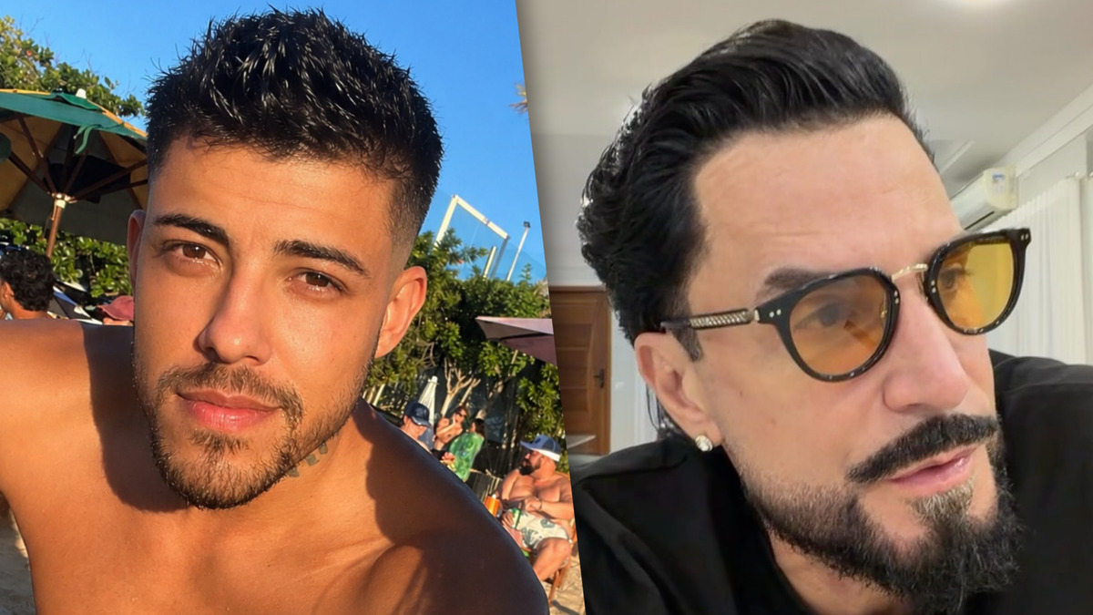 Filho de Latino faz graves acusações e diz que cantor tem dezenas de amantes