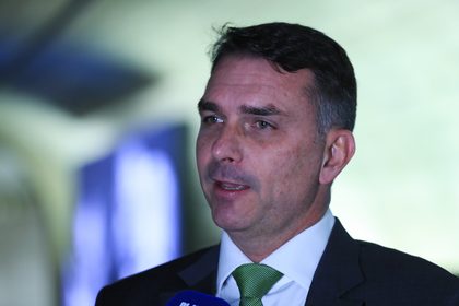 Brasília (DF), 16/09//2025 Senador, Flávio Bolsonaro Durante Entrevista. Foto: Lula Marques/Agência Brasil