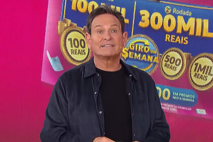 Luis Ricardo em trecho da Tele Sena Semanal 122