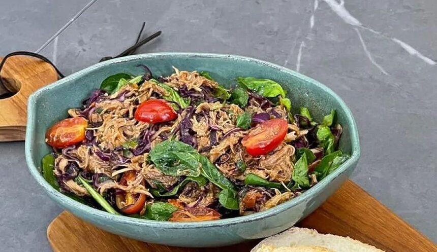 Pernil congelado na pressão em receita do Mais Você