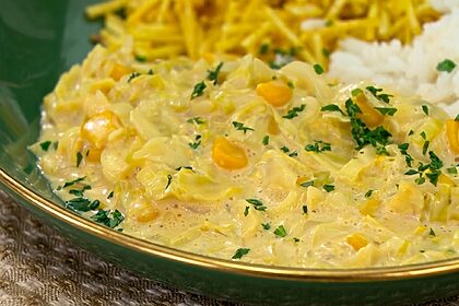 Strogonoff de repolho em receita do Mais Você