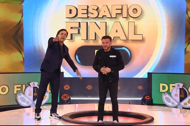 Tom Cavalcante e Aluisio Junior no Acerte ou Caia