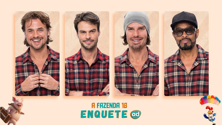 Arte da Enquete A Fazenda 18 Terceira Baia