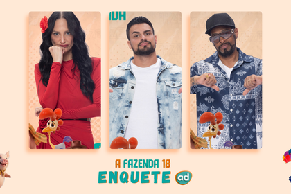 Enquete A Fazenda 18 Terceira Roça